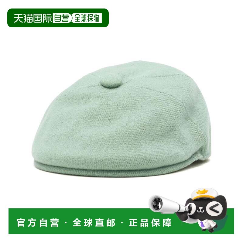 日本直邮WOOL PANEL 帽子 深顶款 羊毛拼接 男女通用 秋冬时尚 57 - 实物图