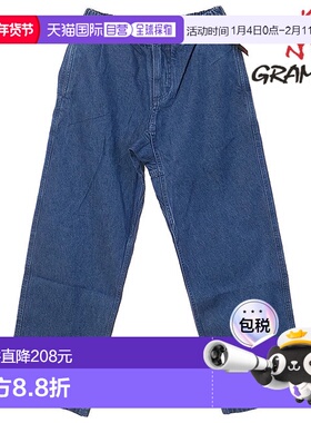 日本直邮GRAMICCI 男士直筒牛仔裤 [G6SM-P086 SS26]浅蓝色水洗轻