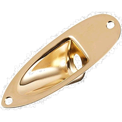 【日本直邮】电吉他挡泥板配件STRATOCASTER JACK FERRULES GOLD