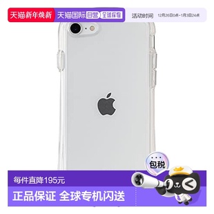 带挂绳 手机壳 第2 3代 Hamee iPhone 透明 日本直邮