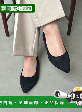 日本直邮Oriental Traffic 2025春夏新作可跳跃平底鞋 金属线条平