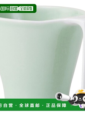 【日本直邮】Hasami ware 马克杯 小号 容量约 220ml 平静 绿色 2