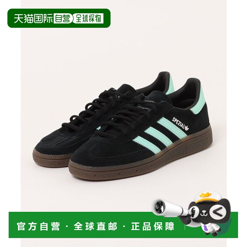 日本直邮adidas HANDBALL SPEZIAL运动鞋 [98179488] 黑色/浅蓝色