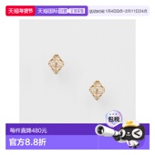 阿卡朵 日本直邮日潮 agete K5耳环黄金复古饰品