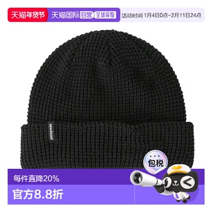 日潮跑腿patagonia巴塔哥尼亚 无檐便帽 BLK 33385毛线帽