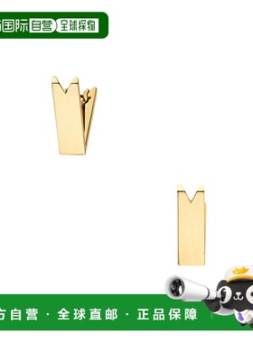 日潮跑腿Vendome 银色925 Tsumiki耳环 YellowGold ONESIZE KM8A0