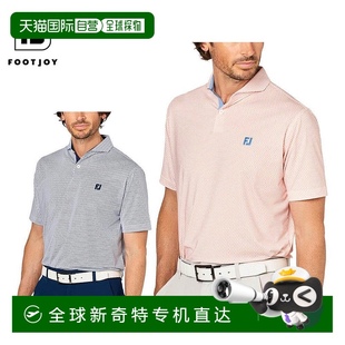 S25 Polo衫 高尔夫 S23 男士 日本直邮FootJoy 菱形图案宽领短袖