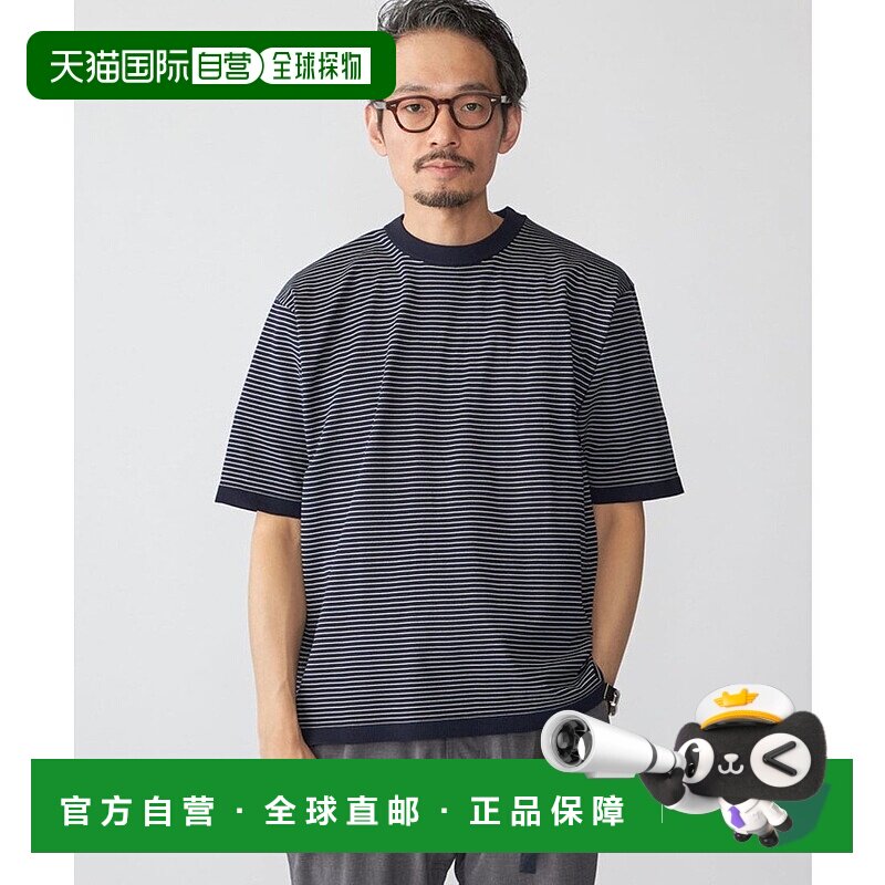 日本直邮SHIPS 可机洗18 gauge聚酯纤维宽松轻薄T恤 SH8611EM0463