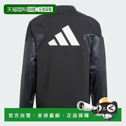 日本直邮Adidas/阿迪达斯舒适足球训练防风上衣儿童款 JC6279