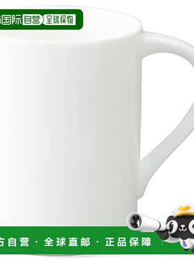 【日本直邮】Narumi鸣海 马克杯 白 370cc 微波炉/洗碗机 50481-2