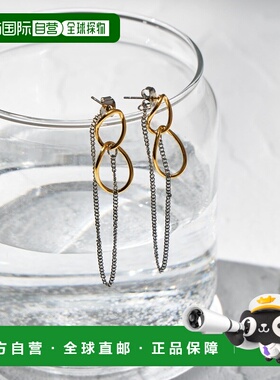 1h可退 日本直邮LesSignes 女士 链条耳环 LS26S14VA00330