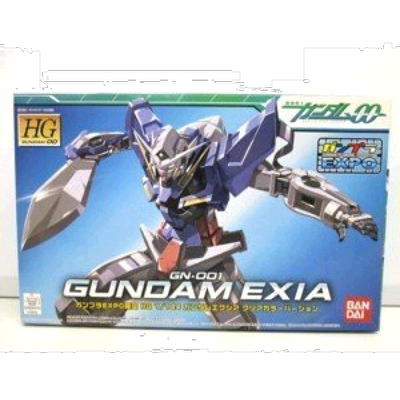 【日本直邮】Bandai万代 EXPO限定 1/144 EXIA 钢弹清色版 GN-001