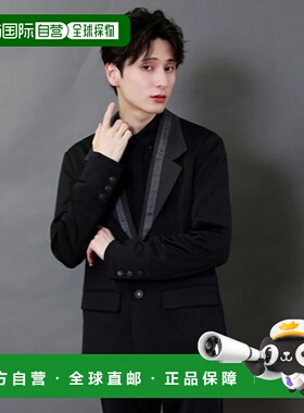 1h可退 日本直邮AXES-X 男士百人一首主题修身夹克 VE412X07AX