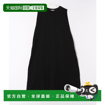 1h可退 日本直邮RNA-N 女装复古长款T恤感连衣裙 棉 背部肩褶设计