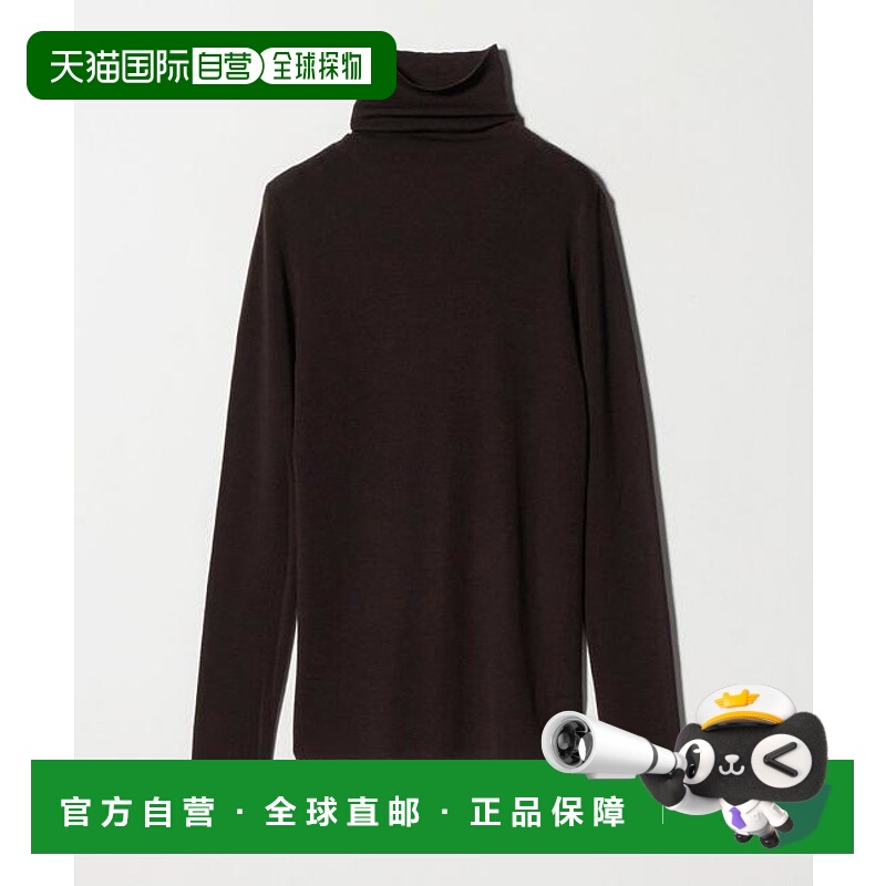 1h可退 日本直邮UNITED ARROWS 18G 弹力罗纹高领针织衫