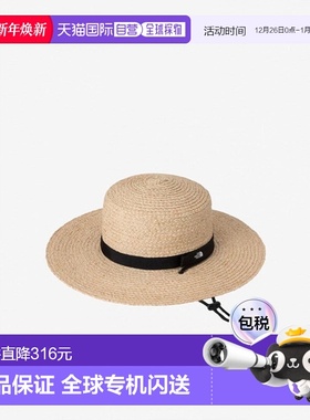 日本直邮THE NORTH FACE 拉菲草编织帽 (女士) NNW02441-NA