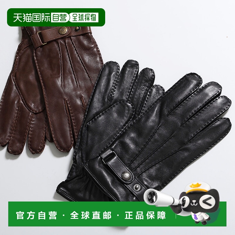 日本直邮DENTS TETBURY 5-1569 男士皮手套护臂彩色