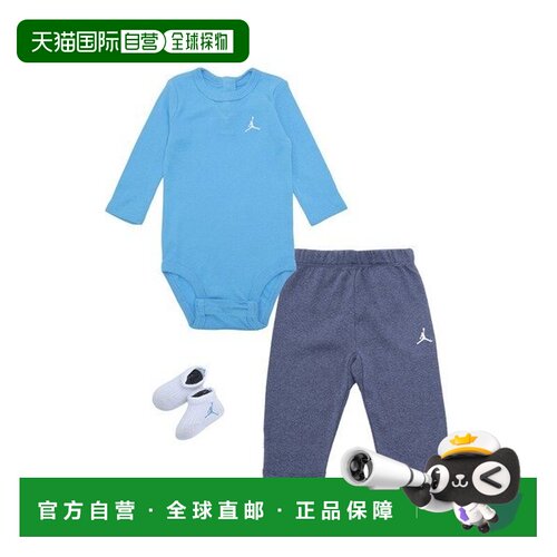 日本直邮JORDAN JHN LONG SLEEVE ESST 婴儿套装婴儿服新生儿长袖