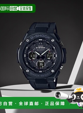 【日本直邮】卡西欧G-SHOCK手表GST-W100G-1BJF黑色齿轮腕表手表