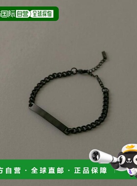 1h可退 日本直邮官方授权 SMELLY 不锈钢哑光板链手链