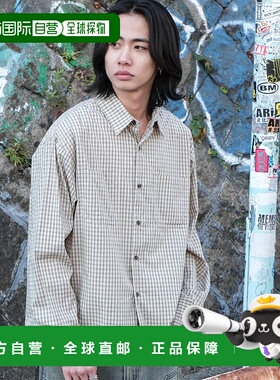 1h可退 日本直邮WEGO 男士格纹短袖衬衫 MT25SP01M0005