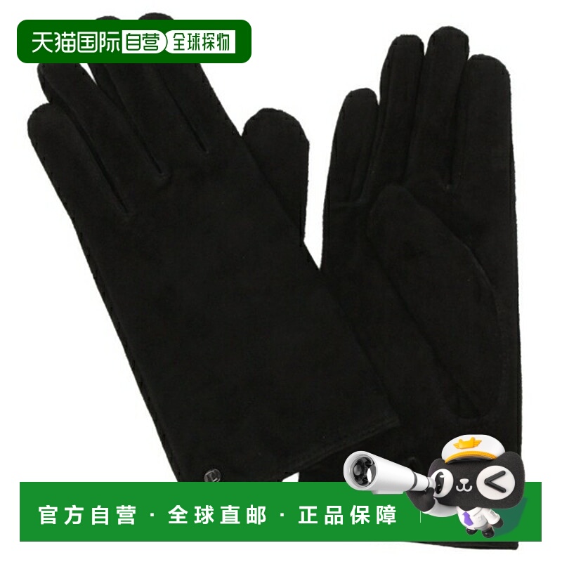 日本直邮Dents Emily 女士黑色手套DENTS 7-2317