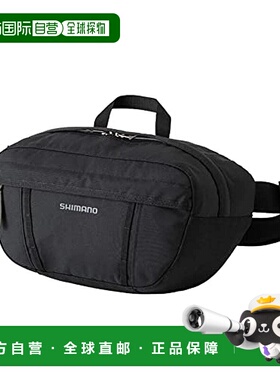 【日本直邮】Shimano禧玛诺 腰包22 Extra BW001V 黑色 M斜挎包