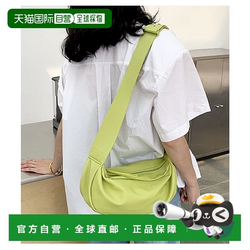 日本直邮florge 柔软横长软皮革宽肩包 FL8218AW06021 单肩包