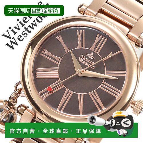 日本直邮Vivienne Westwood 手表 女士棕色 VV006PBRRS [人气品牌