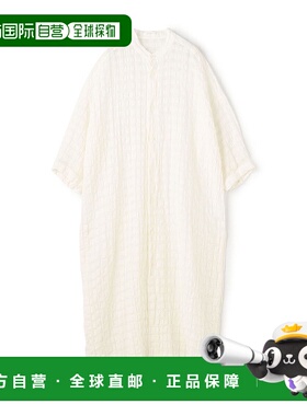 1h可退 日本直邮GALERIE VIE 女士透视格纹中长款衬衫裙 23065106