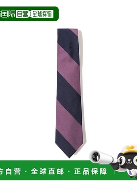 1h可退 日本直邮B:MING by BEAMS 男士真丝条纹领带25FW简约商务