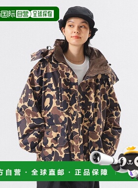 1h可退 日本直邮Columbia 女士联名宽松防水夹克 半拉链设计 1318