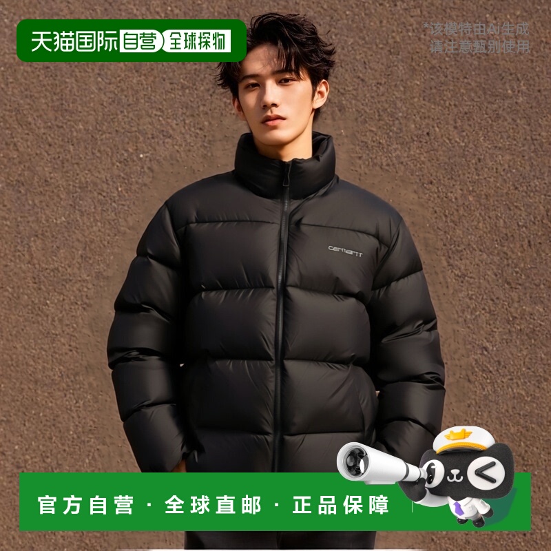 日本直邮Carhartt WIP 羽绒服 男士 i032262 2dxxx black mistygr
