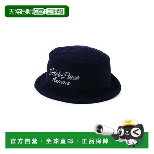 日本直邮gelato pique 男士 凉感防紫外线割绒刺绣帽 PHGH262903