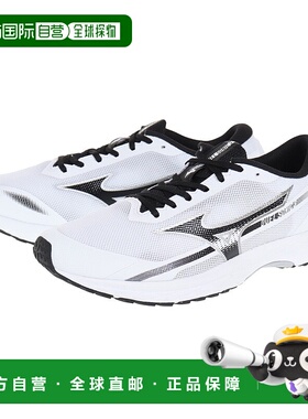 日潮跑腿MIZUNO美津浓男女同款跑步鞋 Duel Sonic 3 白色灰色 U