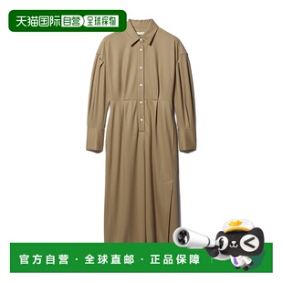 1h可退 日本直邮ESTNATION 女装 THE COLUMN 立体剪裁宽松衬衫连