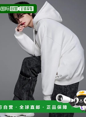 1h可退 日本直邮ADRER重量级基础款大号帽衫 男女通用款 时尚休闲