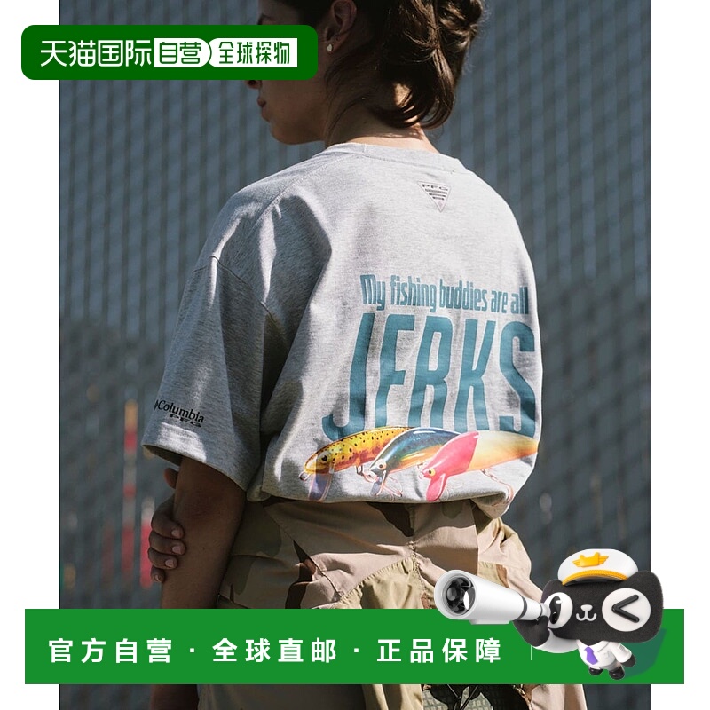 1h可退 日本直邮Columbia 女士PFG合作款图案T恤 13040299467