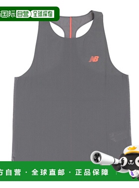 日本直邮New Balance Race Day 轻单肩背心 MT51205URR [男士运动