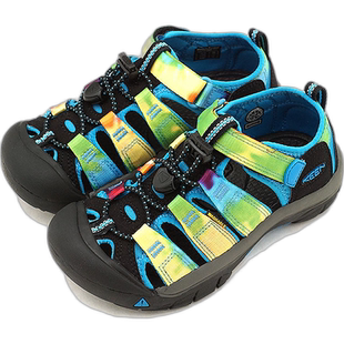 日本直邮keen科恩童鞋男女儿童镂空包头魔术贴亲子速干1018441