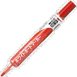 【日本直邮】Pentel派通 白板记号笔 细字/红色 EMWLSB10P
