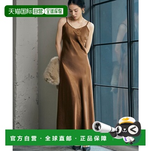 1h可退 日本直邮GIRL 女装 高级感缎面 背心长裙 礼服设计 gltodd