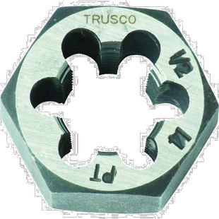 【日本直邮】Trusco中山 六角合金圆板牙 PT1/2-14 TD6-1/2PT14