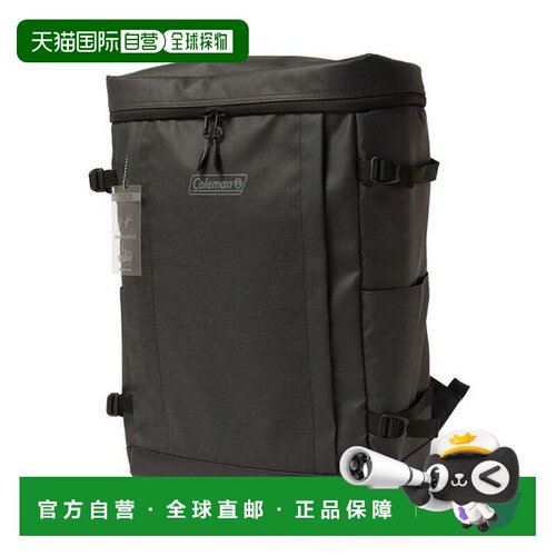 日本直邮Coleman 盾牌35背包 (黑色)双肩包登山包混纺