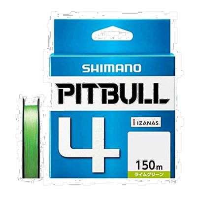 【日本直邮】Shimano禧玛诺 PE钓鱼线 PITBULL 150m 0.8号 17.8lb