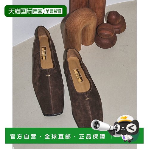 1h可退 日本直邮GRISE 女士羊革方头平底鞋 软面贴脚舒适设计 251