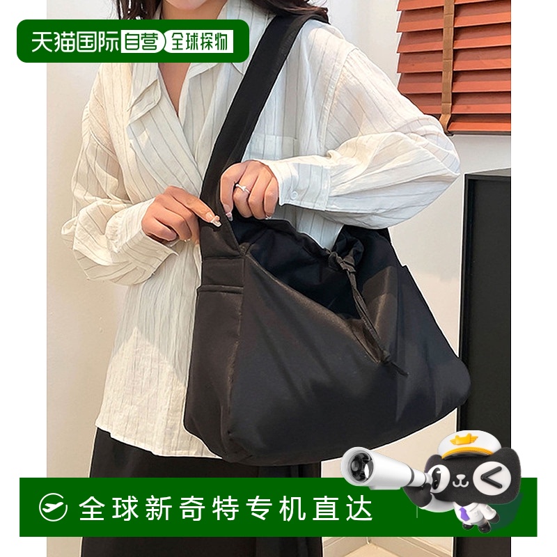 1h可退 日本直邮florge 男女同款 大容量多口袋2WAY抽绳宽肩背包