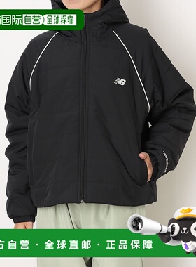 日本直邮New Balance 女款加厚短外套 AWJ53172（黑色）夹克