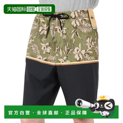 日本直邮Quiksilver 沙滩排球青少年泳衣 25SUQBS252003