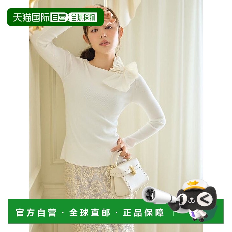 1h可退 日本直邮CELFORD 不对称荷叶边针织套头衫